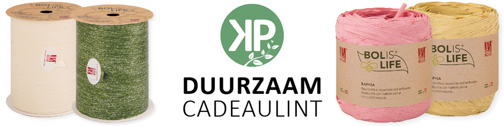 Duurzaam cadeaulint, duurzaam lint, duurzaam kadolinten